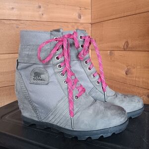 Sorel lexie wedge boots